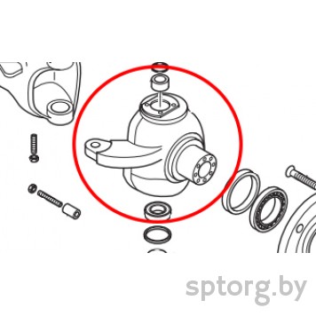5H.2120600318 Поворотный кулак DIECI-0